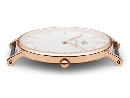 Dw classic sheffield 2024 40mm rose gold