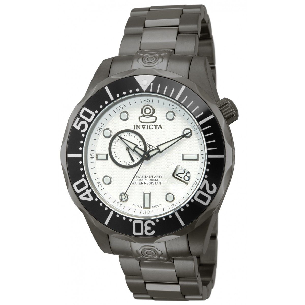 Invicta Grand Diver Gun. Invicta Pro Diver men's watch - 47mm, Gunmetal (38675). Invicta Scuba Diver. Invicta Water Resistant.