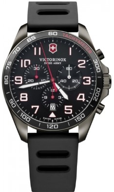 VICTORINOX FIELDFORCE SPORT BLACK/RED DIAL