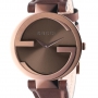 Gucci Interlocking Quartz Large brown PVD